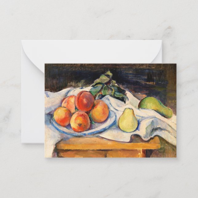 Cezanne - Fruit on a Table Card (Front)
