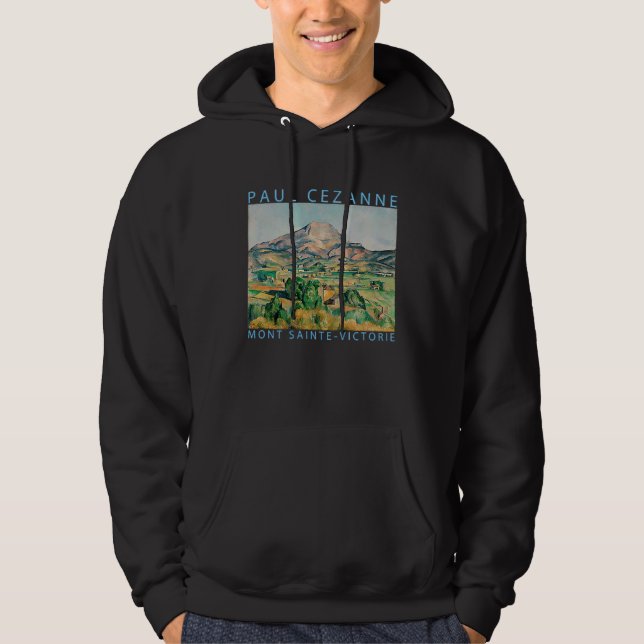 Cezanne Funny T Art Impressionism Painting Men Wom Hoodie (Front)