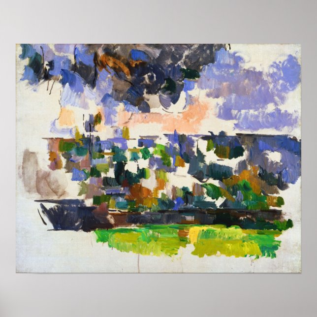 Cézanne - Garden At Les Lauves Poster (Front)