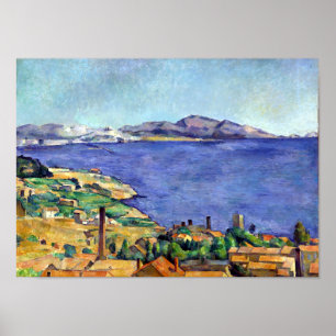 Cezanne Gulf of Marseilles Seen from L'Estaque Poster