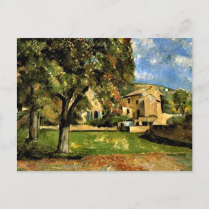 Cezanne - Horse Chestnut Trees in Jas de Bouffan Postcard