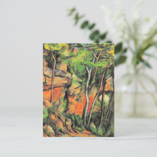 Cezanne - In the Park of Chateau Noir Postcard