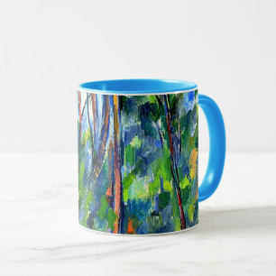 Cezanne - In the Woods, famous painting Mug
