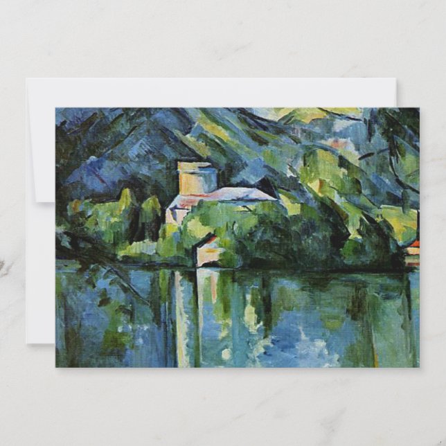 Cezanne - Lac d'Annecy Card (Front)