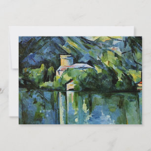 Cezanne - Lac d'Annecy Card