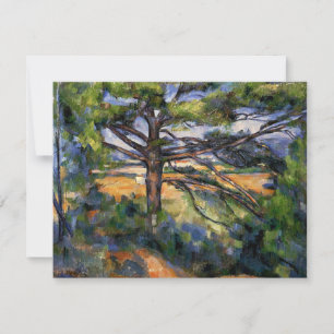 Cezanne - Large Pine and Red Earth Card