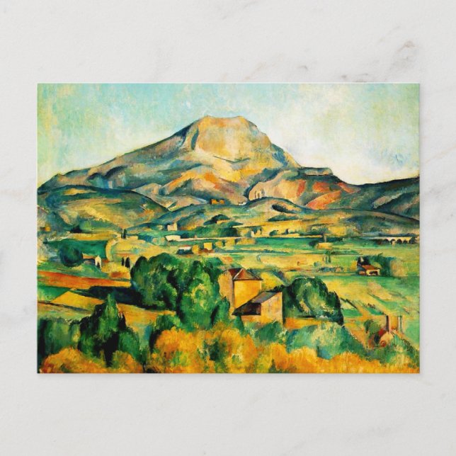 Cezanne Mont Sainte-Victoire Postcard (Front)