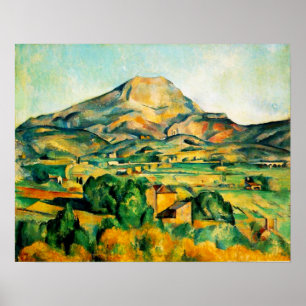 Cezanne Mont Sainte-Victoire Poster