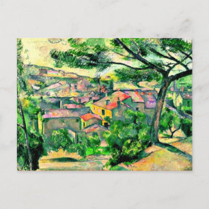 Cezanne - Morning View of L'Estaque Postcard