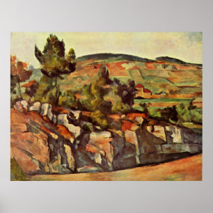 Cezanne - Mountains in Provence Poster