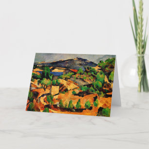 Cezanne - Mountains seen from l'Estaque Card