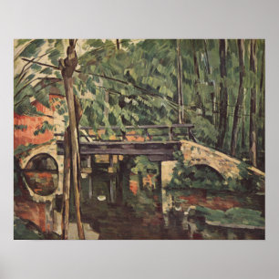 Cezanne Pont de Maincy Bridge Vintage Art Print