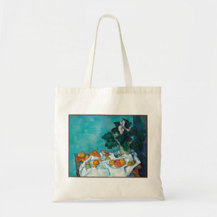 Cezanne Post Impressionism Still Life Flowers and Tote Bag