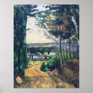Cézanne - Road Leading To The Lake Poster