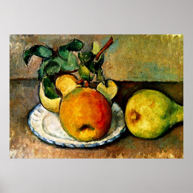 Cezanne - Still Life with Apples and Pears Poster (Front)