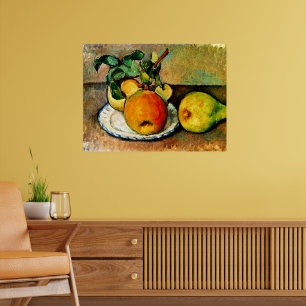 Cezanne - Still Life with Apples and Pears Poster