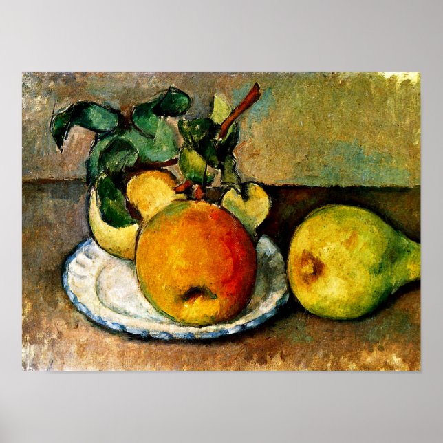 Cezanne - Still Life with Apples Poster (Front)