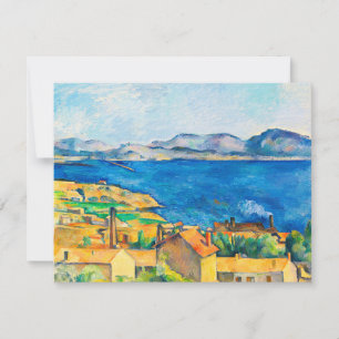 Cezanne:The Bay of Marseille, Seen from L’Estaque
