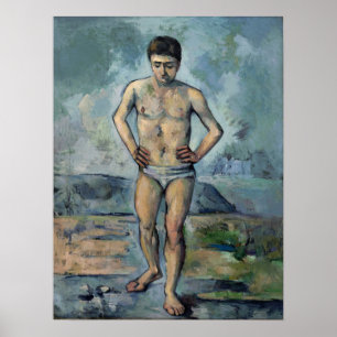 Cézanne - The Big Bather Poster