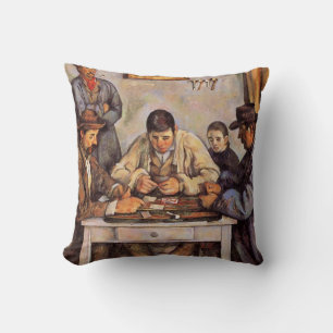 Cezanne: The Card Players, 1892 Cushion