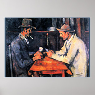 Cezanne - The Card Players (2) Poster