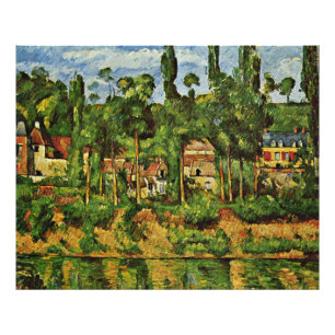 Cezanne - The Chateau de Medan Photo Print