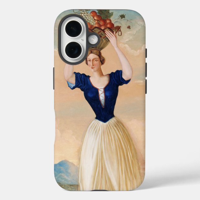 Cezanne The Four Seasons Autumn Art Poster Print Case-Mate iPhone Case (Back)