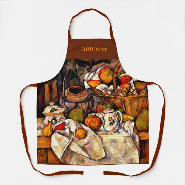 Cezanne - The Kitchen Table TEMPLATE Apron (Front)