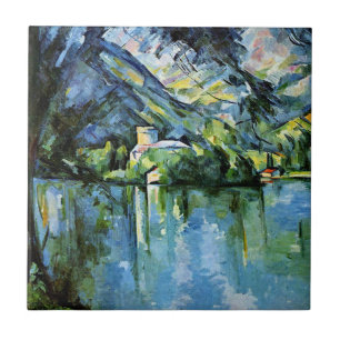 Cezanne - The Lac d'Annecy Ceramic Tile