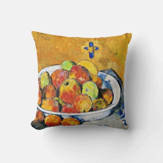 Cezanne - The Plate of Apples Cushion (Front)