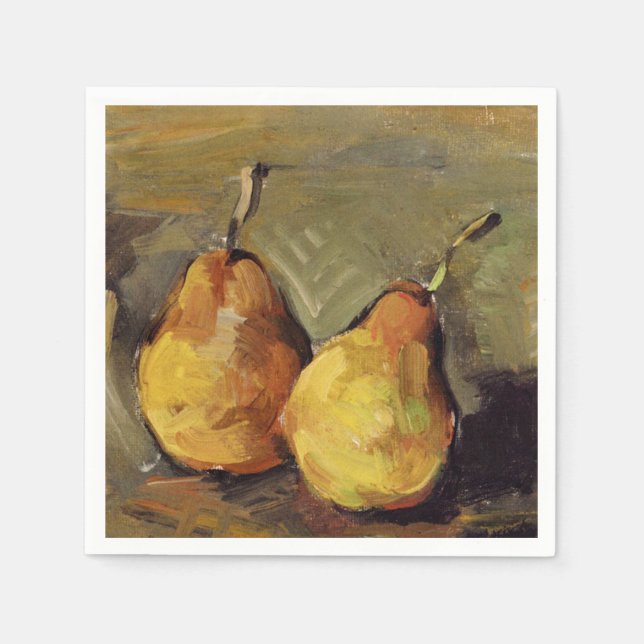 Cezanne - Two Pears Napkin (Front)