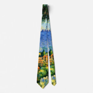 Cezanne - View of l'Estaque Tie