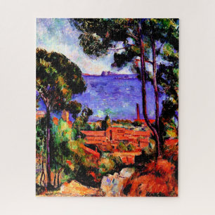 Cezanne - View through the Trees Jigsaw Puzzle