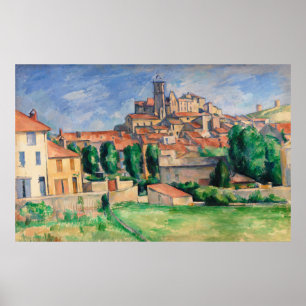 Cézanne's Gardanne Poster