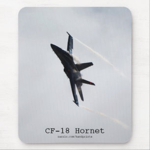 CF-18 Hornet Aircraft Mousepad