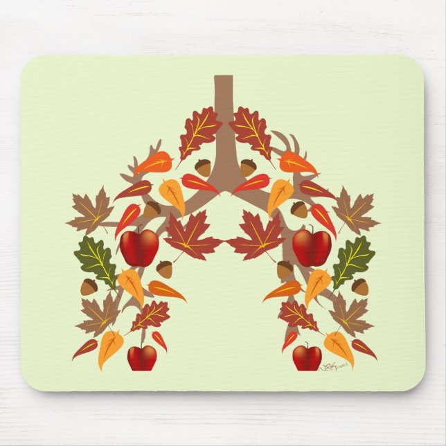 CF Fall  Mouse Pad (Front)