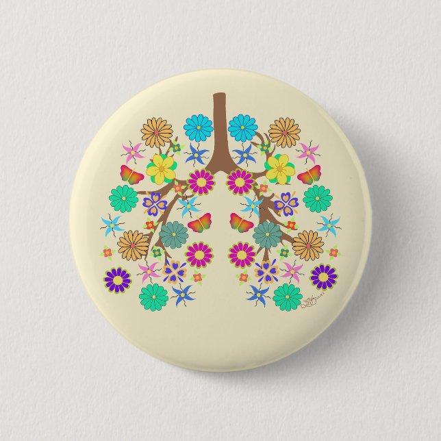 CF Summer 6 Cm Round Badge (Front)