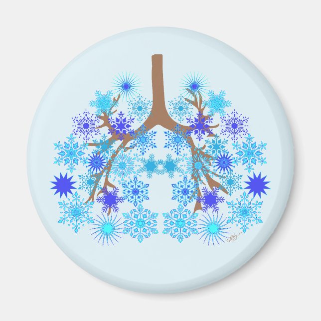 CF Winter  Magnet (Front)