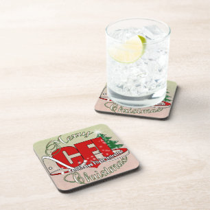 CFI CHRISTMAS Certificated Flight Instructor Coaster