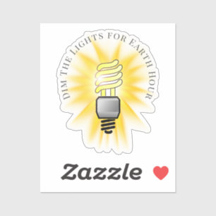 CFL Bulb Dim The Lights Earth Hour