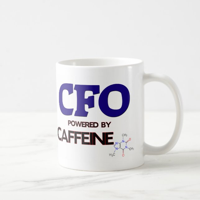 Cfo Powered by caffeine Coffee Mug (Right)