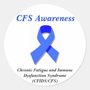CFS Awareness stickers