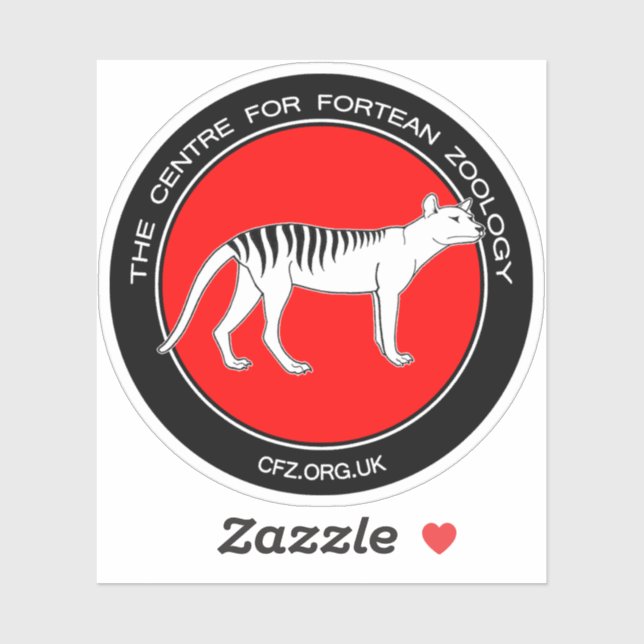 CFZ Logo Sticker (Sheet)