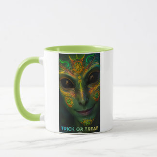 CG17s UFO Halloween - Humans... are weird Mug