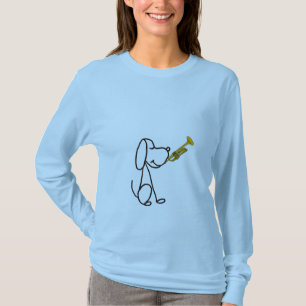 CG- Dog Playing Trumpet Shirt
