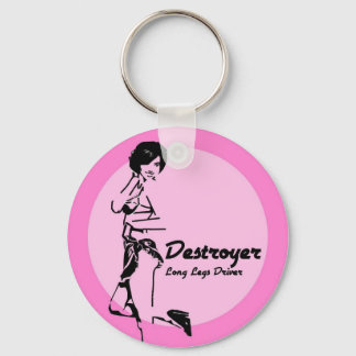 CG Lady Destroyer Keychain