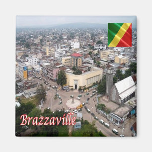 CG - Republic of the Congo - Brazzaville Magnet