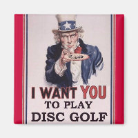 CG Uncle Sam Magnet