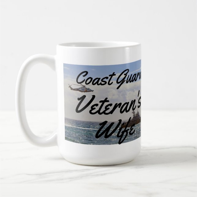 CG Veteran's Wife Coffee Mug (Left)