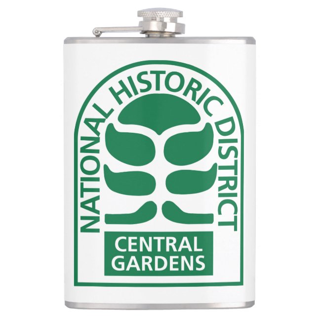CGA Logo Flask (Front)